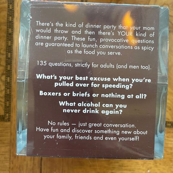 Tabletopics Not Your Mom’s Dinner Party 2010! - Picture 4 of 7